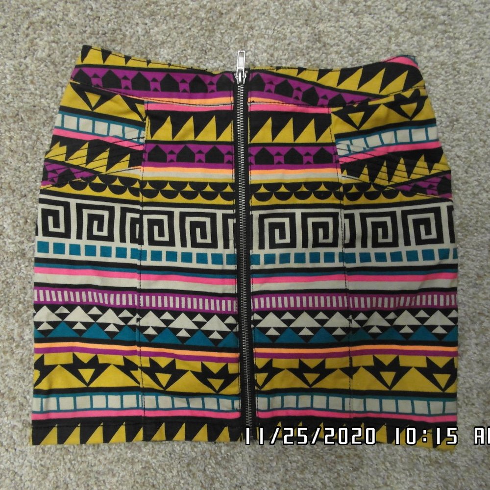Colourful Mini Skirt